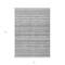 Homeroots 5' X 8' Gray Silver And Charcoal Striped Washable Indoor Outdoor Area Rug 577782 - alternate 4