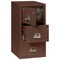 Fireking 3 Drawer, 1 Hr Fire Rated, Vertical, 31" Legal, Safe-In-A-File Brown 3-2131-CBRSF - alternate 3