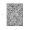 Homeroots 10' X 14' Gray Charcoal And Ivory Abstract Washable Indoor Outdoor Area Rug 577672 - alternate 7