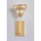 Hudson Valley Lighting Alora 6.5 in. Wall Sconce Vintage Gold Leaf/Gilded Ivory 1281-VGL/GLI - alternate 6
