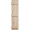 Ekena Millwork Rustic Two Board Spaced Board-n-Batten Hand Hewn Faux Wood Shutters, 11 1/2W x 64H, PR SHUBSS11X64HHPR - alternate 13