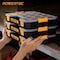 Powertec Stackable Tool Box Organizer with Removable Dividers - 17 Compartments, Interlocking - 2PK 72118-P2 - alternate 6