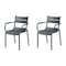 Lagoon Naples Stackable Armchair, 2PK 7220G7-ASLGS - alternate 1