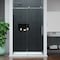 Anzzi 48in Reversible Frameless Sliding Deco-Glass Shower Door w/ Soft-Close System Brushed Nickel Finish SD-AZ20-01BN - alternate 10