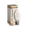 Bulbrite 60w Clear Dimmable B11 Edison Style Filament LED Lght Bulb Warm Wht Candelabra Scrw Base, 2700K, 4PK 861584 - alternate 6