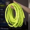 Legacy Flexzilla 25 ft. L X 3/8 in. D Hybrid Polymer Air Hose 300 psi Zilla Green HFZ3825YW2 - alternate 15