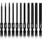Neiko Torx Head Drill Bit Set, 11-Piece Sizes TT6 to TT40, 3 Quick Release Shanks, S2 Steel 01149A - alternate 1