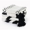 Homeroots 50" X 60" Black and White Woven Cotton Geometric Throw Blanket with Tassels 516487 - alternate 8