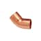 Nibco 1/2 in. Copper Pressure FTG x Cup 45 Degree Elbow Fitting I606212 - alternate 2