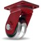 Hamilton Enhanced Precision Super Duty Swivel Caster, 6" x 3" Forged Steel V-Groove Wheels S-EPSD-63FVT - alternate 1