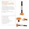 Tremmor IRON CORE Sledge Hammer 4lb, 16in TR1640 - alternate 9