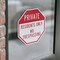 Signmission Private Residents Only No Trespassi, 4 inch X 4 inch, Vinyl Decal, 5PK OC-D-5PACK-4-133 - alternate 3