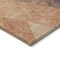 Homeroots 5' X 8' Orange Peach And Ruby Red Argyle Washable Indoor Outdoor Area Rug 613718 - alternate 8