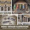 Wrebbit3D The Lord of the Rings Golden Hall-Edoras 3D Jigsaw Puzzle Multicolored 445 pc W3D-1016 - alternate 8