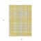 Homeroots 5' X 8' Yellow Black And Ivory Plaid Washable Indoor Outdoor Area Rug 596370 - alternate 7