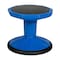 Flash Furniture Lucas Fixed Height Kids Flexible Active Stool w/Non-Skid Bottom in Blue, 12in. Seat Height BFT-9001F-12-BL-GG - alternate 7
