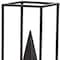 Homeroots Black Metal Framed Pyramid Sculpture 392449 - alternate 5