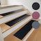 Rubber-Cal Block-Grip Vinyl Step Mats - 2mm x 48in x 10in - Dark Gray (6pack), 6PK 10-104-036-DG-6pk - alternate 1