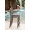Panama Jack Outdoor Panama Jack Graphite Stackable Barstool PJO-1601-GRY-BS - alternate 2