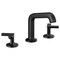 Brizo Kintsu Widespread Lavatory Faucet with Angled Spout, Less Handles Matte Black 65307LF-BLLHP-ECO - alternate 4