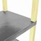 Luxor 42''H 3-Shelf Utility Cart, Electric, Gray Shelves, Putty Legs UCPL1GYE - alternate 16