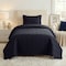 Lavish Home 2-Piece Twin Quilt Set Bedspread & Pillow Sham with Embossed Diamond Pattern Lightweight Quilt Set 66-001-TBL - alternate 1