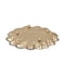 Homeroots 6in Gold Metal Handmade Leaf Trinket Tray 713012 - alternate 5
