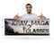 Signmission Krav Maga Classes, 18 Inch x 48 Inch, Vinyl Banner B-30721 - alternate 5