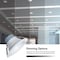 Euri Lighting 8in Retrofit LED Downlight, 5 CCT & 3 Wattage, 1000-2500lm, 90 Deg beam, Wet Rated, ETL DLC8C-24W103swej - alternate 6