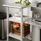 Flash Furniture Woodford Galvanized Under Shelf - Adjustable Lower Shelf for 24in. x 18in. Stainless Steel Tables NH-GU-2418-GG - alternate 5