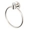 Gatco Clarion Towel Ring, Crystal-Clear Acrylic/Polished Nickel 5722 - alternate 1