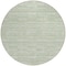 Homeroots 8' Sage And Green Round Striped Washable Indoor Outdoor Area Rug 587958 - alternate 6