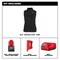 Milwaukee Tool Axis Heated Vest, Polyester, 2 to 8 hours Heating Time, 3 Heat Settings, Black, L F300B-21L - alternate 14