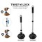 Neiko Toilet Plunger, 2 Piece, Bonus Mini-sink and Drain Plunger, Telescopic Aluminum Handle 60169A - alternate 6