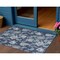 Homeroots 3' X 5' Navy Blue And Ivory Floral Indoor Outdoor Area Rug 554906 - alternate 8