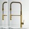 Vigo Sterling Single Handle Pull-Down Sprayer Kitchen Faucet in Matte Brushed Gold VG02037MG - alternate 6
