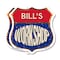 Signmission Bill's Workshop, 12 inch X 12 inch, Aluminum Metal Sign, 2PK SHI-A-2PACK-12-489-BILL - alternate 1
