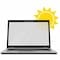 3M Antiglare Frameless Filter for 15.6" Widescreen Laptop, 16:9 Aspect Ratio AG156W9B - alternate 3