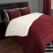 Lavish Home King Size Comforter Set 3-Piece Sherpa and Fleece Bedspread with Pillow Shams, Burgundy 66-401-K-B - alternate 1