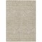 Homeroots 8' X 10' Taupe And Ivory Floral Washable Indoor Outdoor Area Rug 594674 - alternate 8