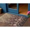 Homeroots 3' X 5' Taupe Brown And Pink Floral Washable Indoor Outdoor Area Rug 597063 - alternate 1