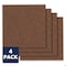 Quartet Dark Brown Cork Tiles, 12in x 12in, Fram 15050Q - alternate 1