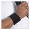 Ergodyne Chill-Its 6500 Wrist Terry Cloth Sweatband, Cotton Terry, One Size Fits Most, Black 12402 - alternate 5