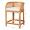 Bali & Pari Aria Natural Rattan Counter Stool 260-14338-ZORO - alternate 6