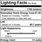 Bulbrite 75 - Watt Equivalent 4 JBOX DWNLGT Dimmable N/A LED Light Bulb Warm White Light 2700K, 4PK 862657 - alternate 11