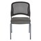 Office Star Products ProGrid Titanium & Black Visitors Chair, Straight Legs, Icon Grey 86724R-226 - alternate 5