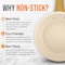 Nutrichef 12-Inch Professional Ceramic Frying Pan NCHG12 - alternate 5
