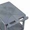 Luxor Utility Cart with Lipped Plastic Shelves, Polyethylene, 400 lb Load Capacity, 2 Shelves, 32 in L HE38-G - alternate 15