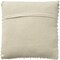 Homeroots 20" Ivory Wool Blend Throw Pillow With Texture 527786 - alternate 3
