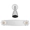 Dura Faucet 2 Valve Single Piece Wall Mount 8 Center Distance Crystal Acrylic Knob Handle DF-SA601A-CP - alternate 1